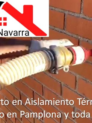Aislamiento térmico por insuflado en Pamplona Navarra