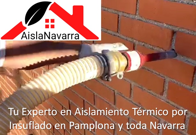Aislamiento térmico por insuflado en Pamplona Navarra